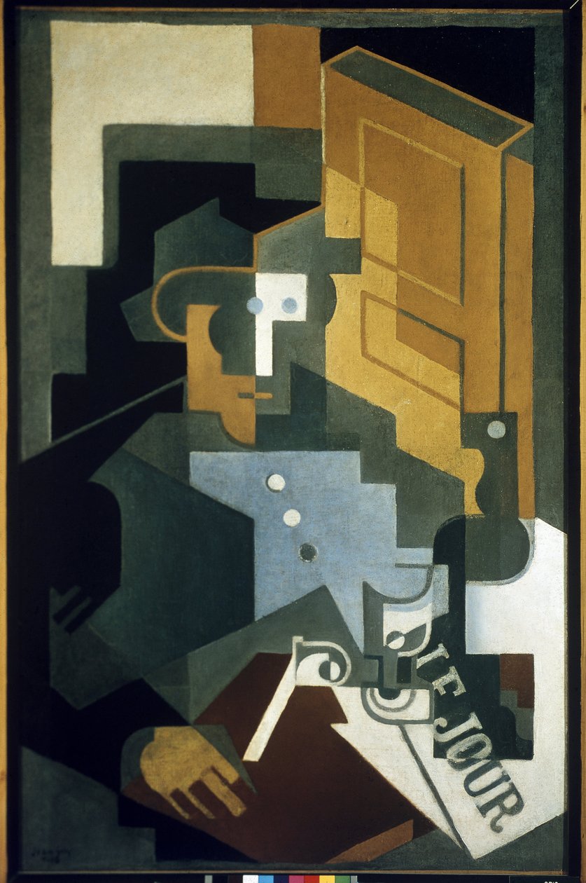Tourangeau (olaj, vászon alkotó: Juan Gris