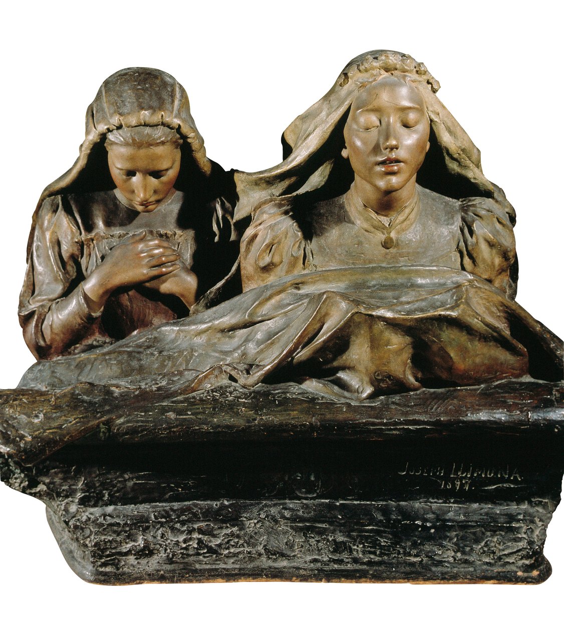 "Az elsőáldozás" alkotó: Juan Llimona y Bruguera
