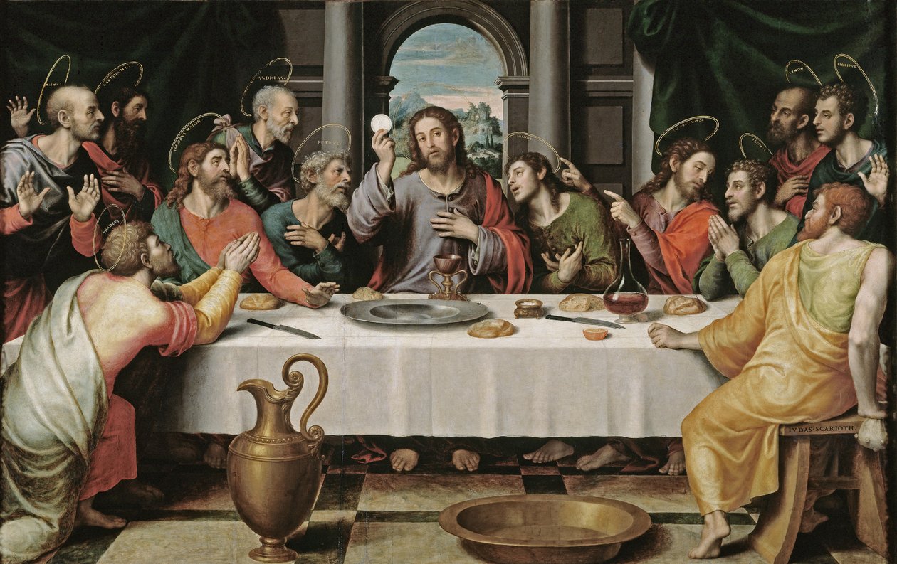 Az utolsó vacsora alkotó: Juan de Juanes