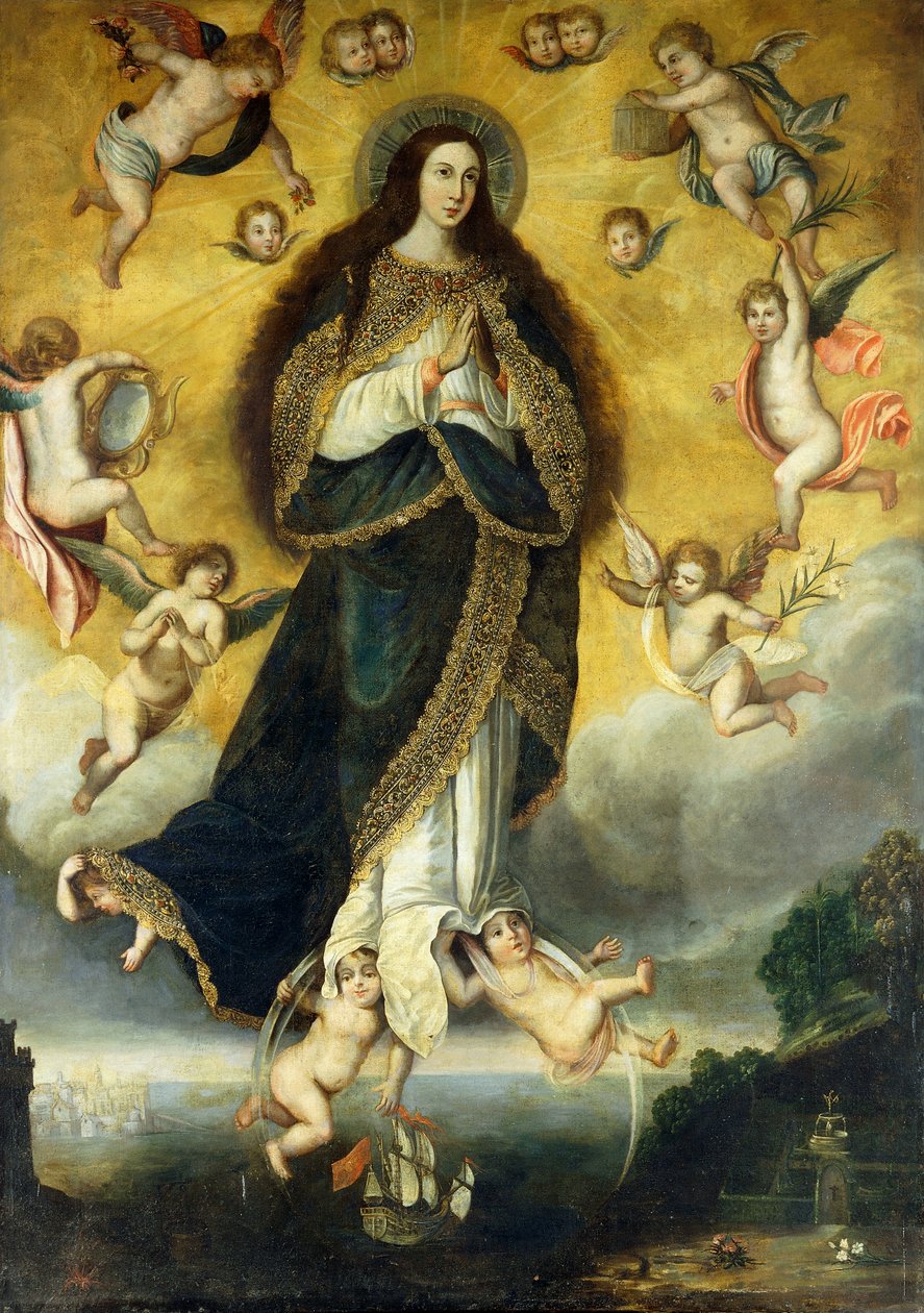 A Szűz mennybemenetele alkotó: Juan de Valdes Leal