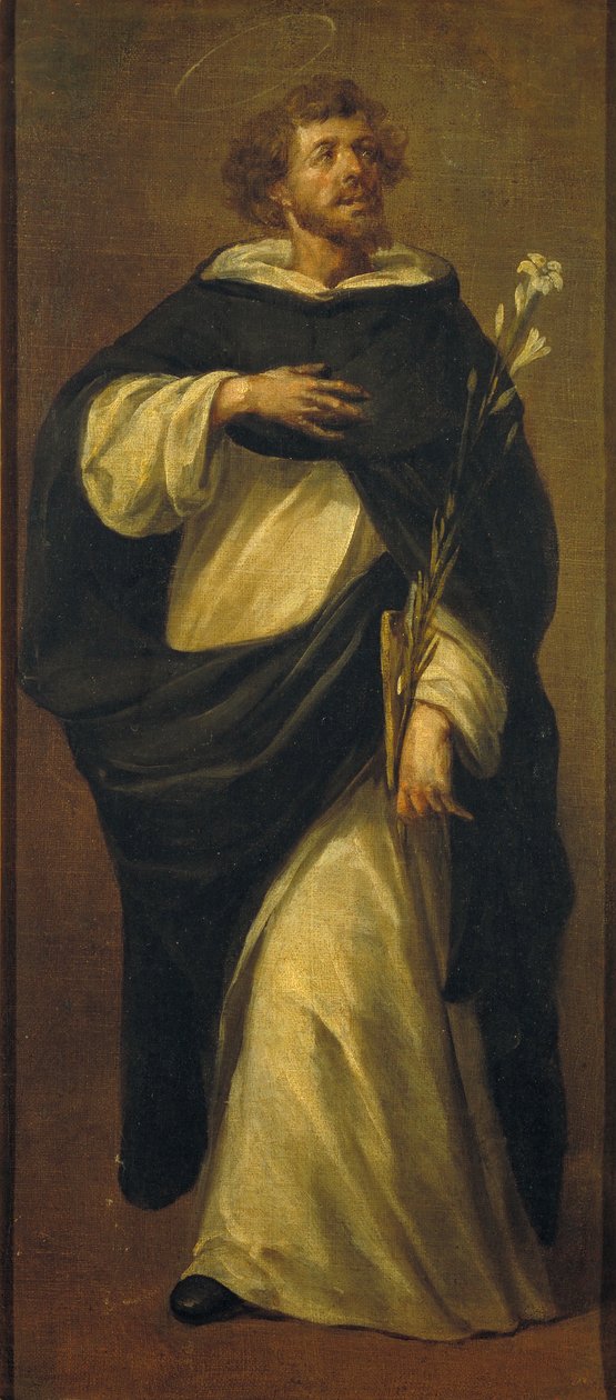 Guzmán Szent Domonkos alkotó: Juan de Valdes Leal