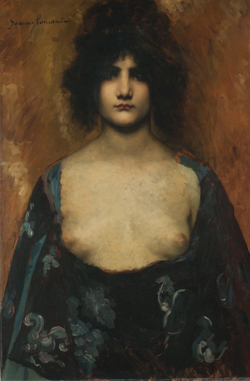 Keleti lány, 1890-1895 körül. alkotó: Juana Romani