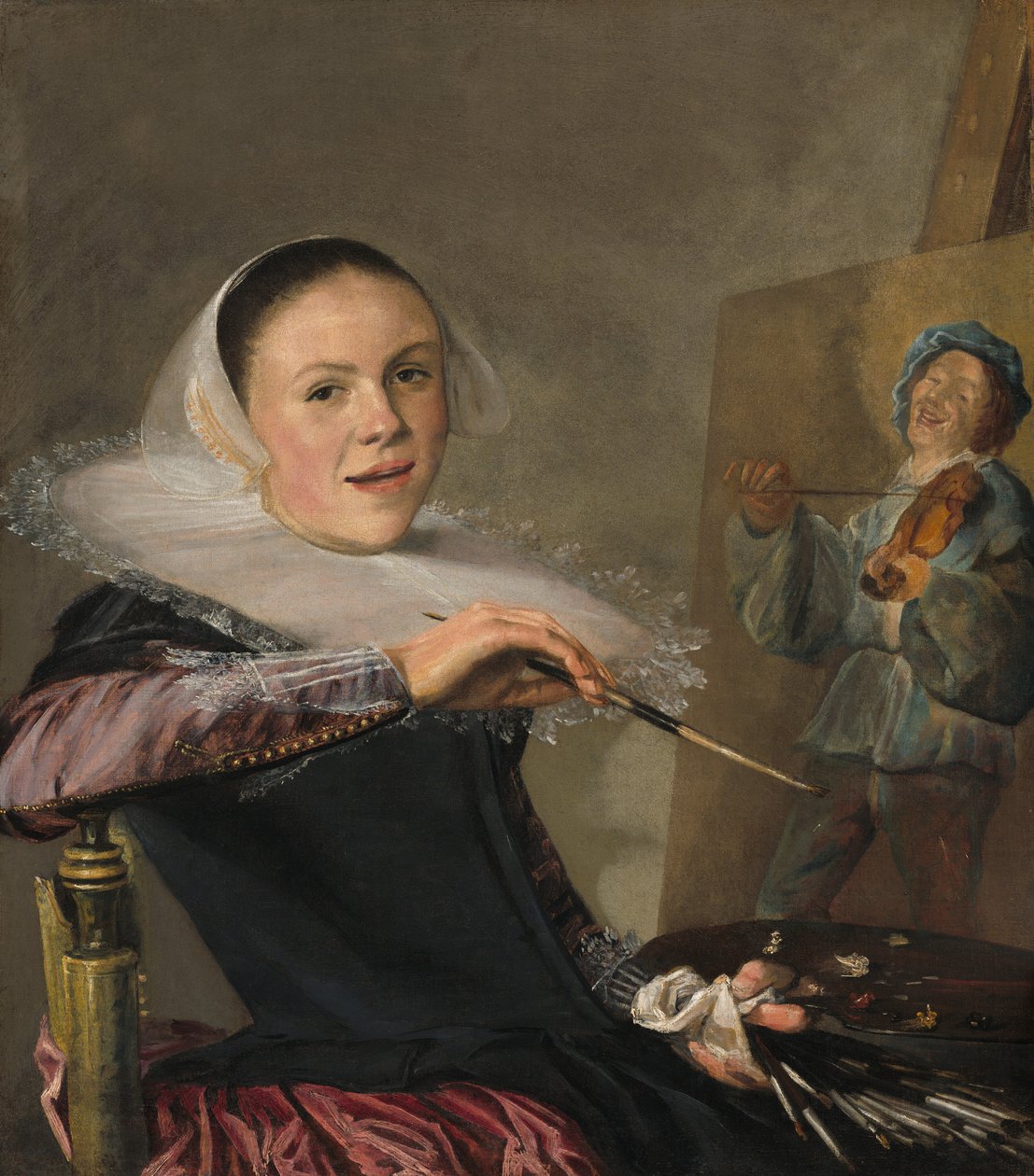 Önarckép alkotó: Judith Leyster