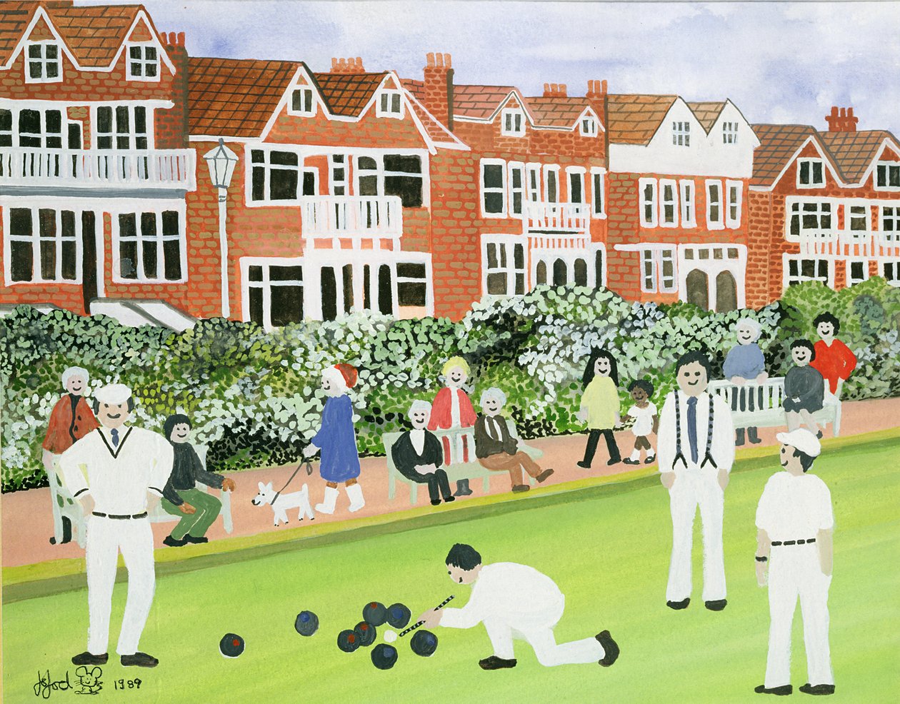Bowling Eastbourne-ben alkotó: Judy Joel