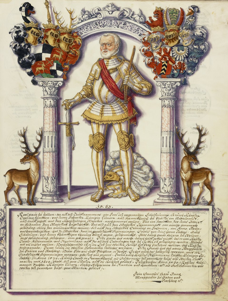 I. Károly Hohenzollern alkotó: Jörg Ziegler