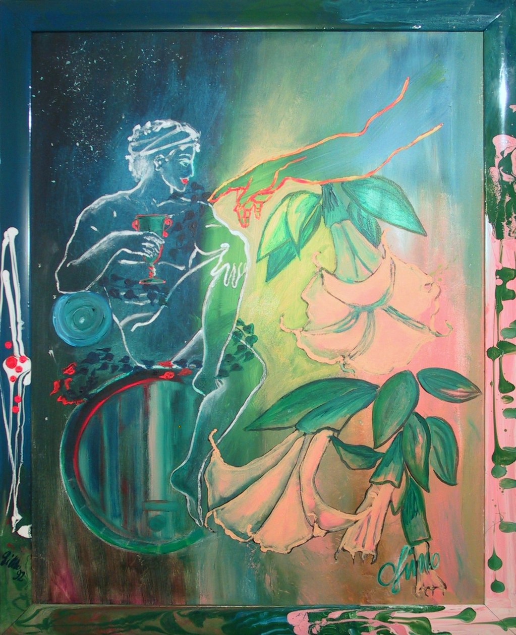 Bacchus I -Datura- (Engelstrompete) alkotó: JuleSimo