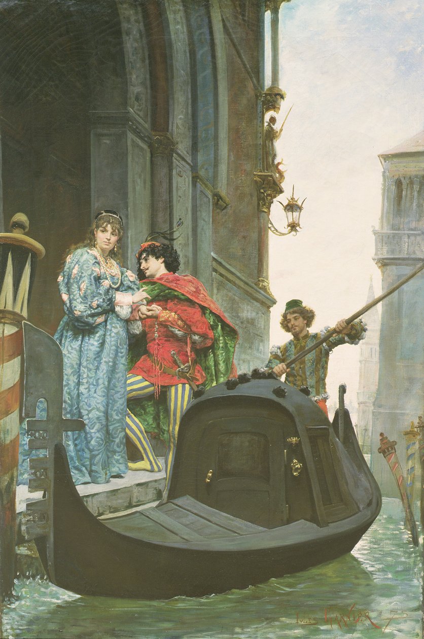 Este Velencében, 1875 (részletesen lásd: 164361) alkotó: Jules Arsene Garnier