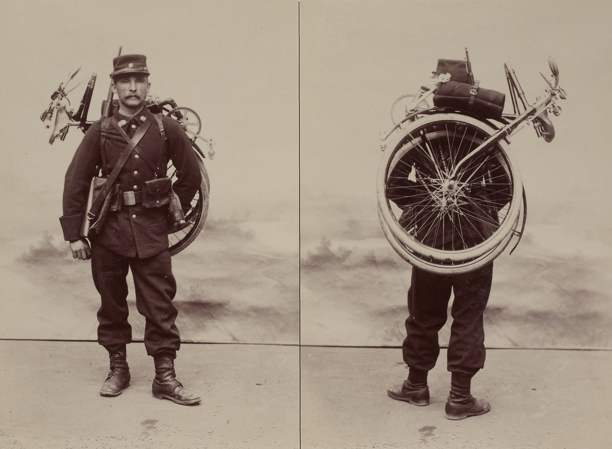 Gladiátor összecsukható kerékpár alkotó: Jules Beau