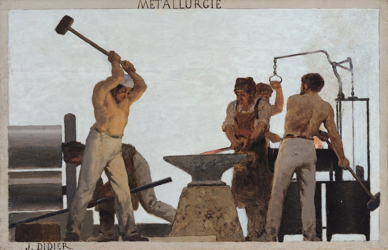 Kohászat alkotó: Jules Didier