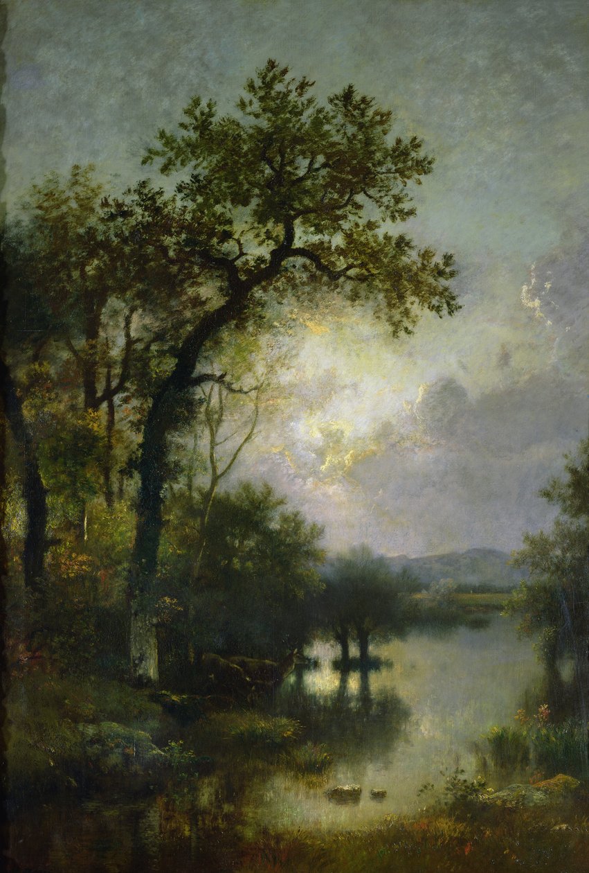 Reggel, 1865 körül alkotó: Jules Dupré