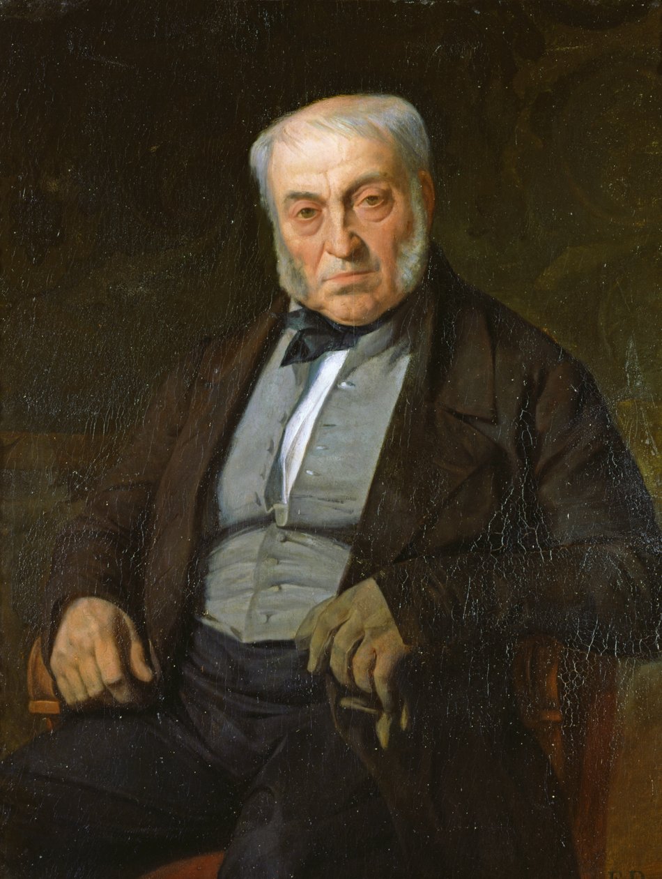 A művész atyja alkotó: Jules Elie Delaunay