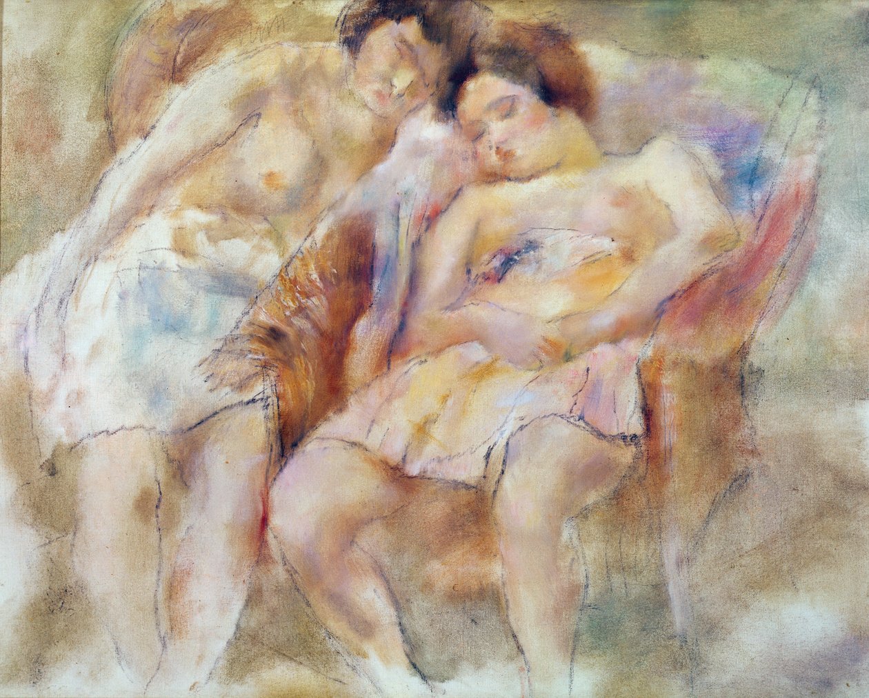 A két alvó alkotó: Jules Pascin