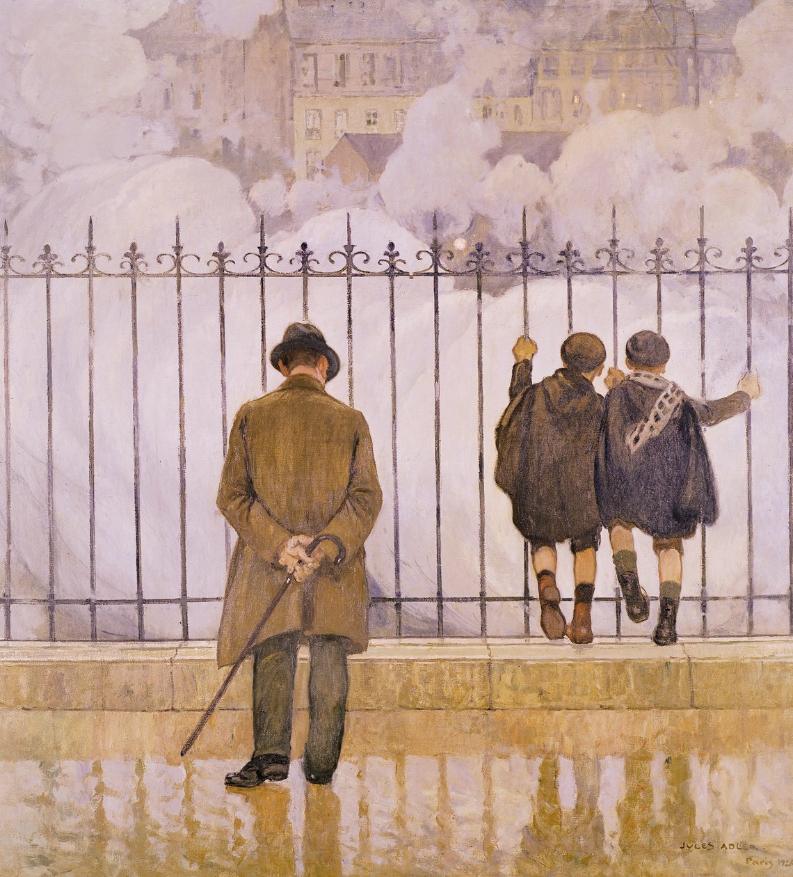 A füst alkotó: Jules Adler