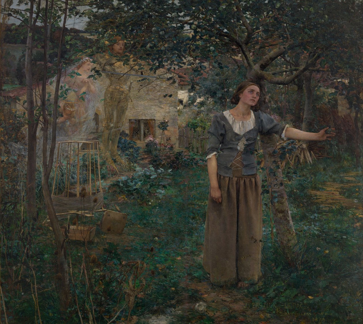 Jeanne of Arc, 1879. alkotó: Jules Bastien Lepage