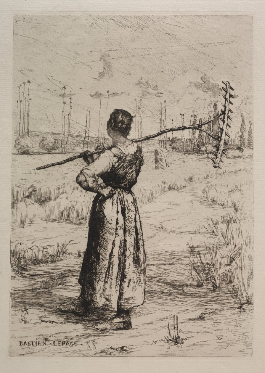 Visszatérés a mezőkről, XIX. alkotó: Jules Bastien Lepage