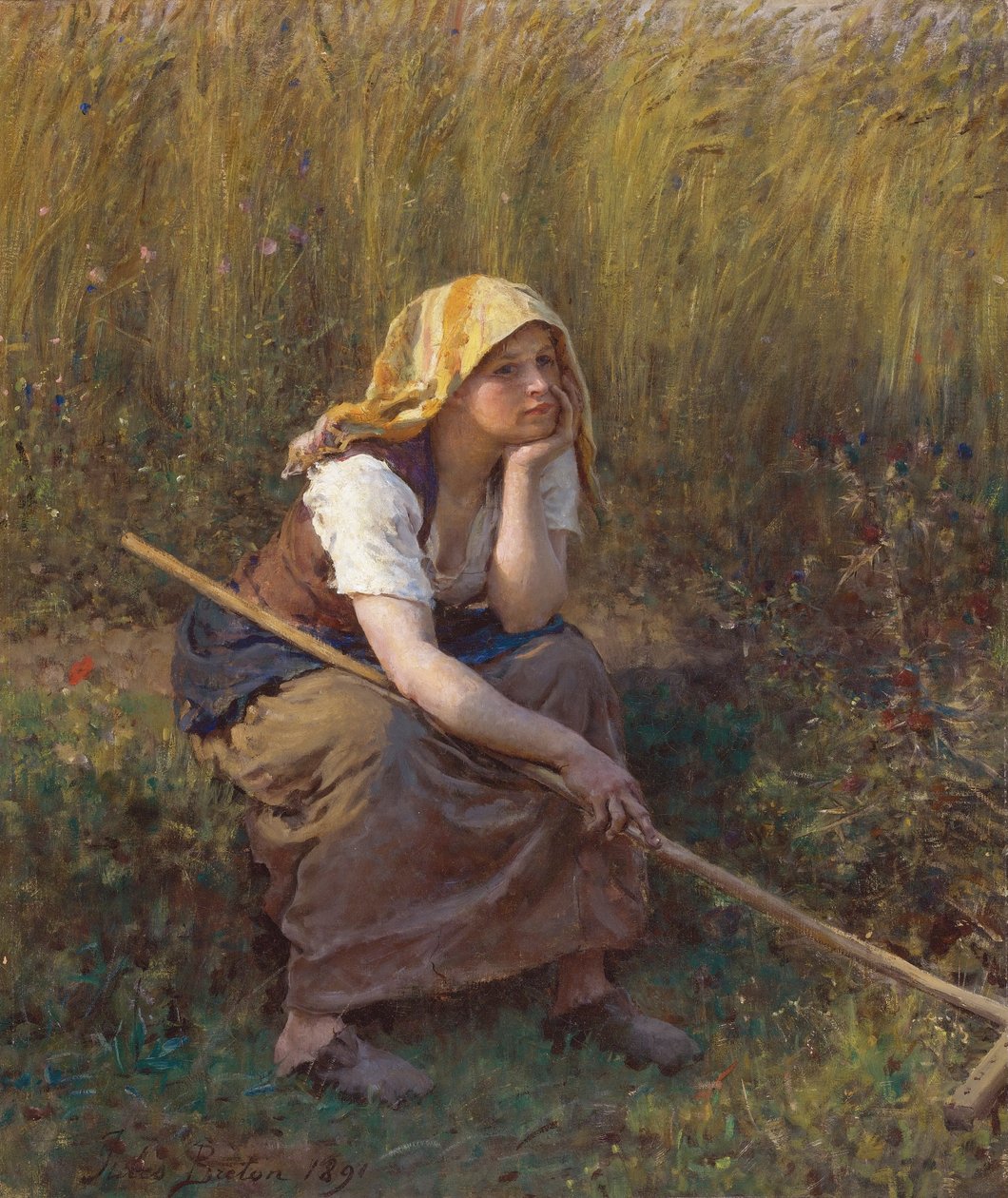 Breton Jules nyár alkotó: Jules Breton