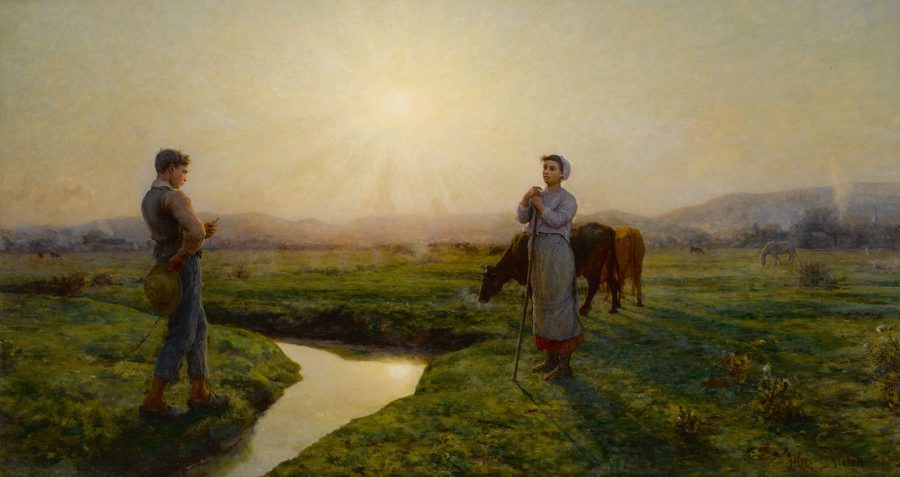 Reggel, 1883. alkotó: Jules Breton