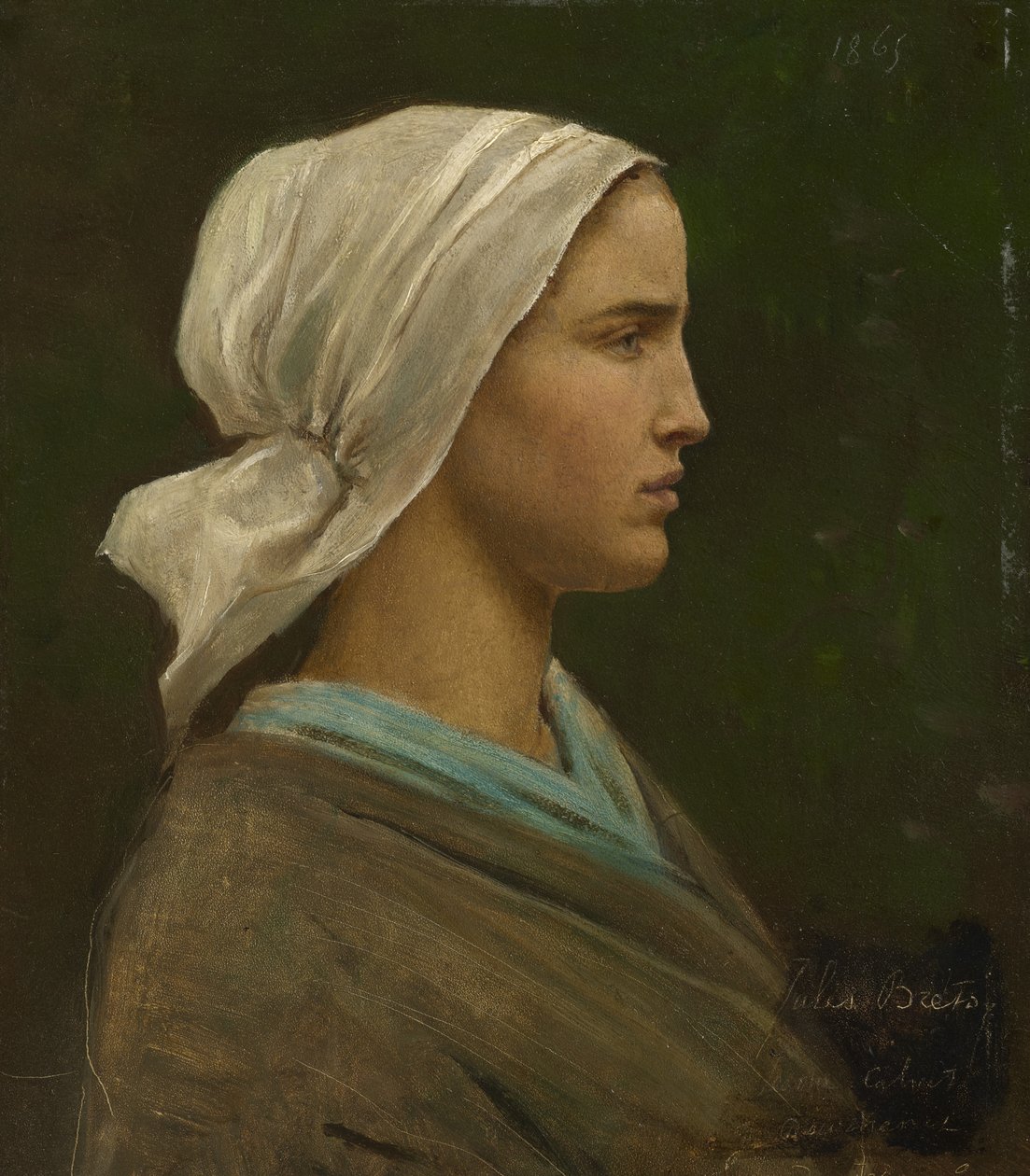 Jeanne Calvet, 1865 alkotó: Jules Breton