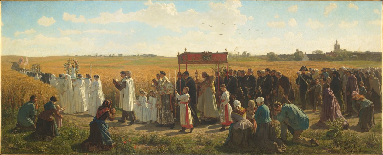 A búza megáldása Artois-ban alkotó: Jules Breton