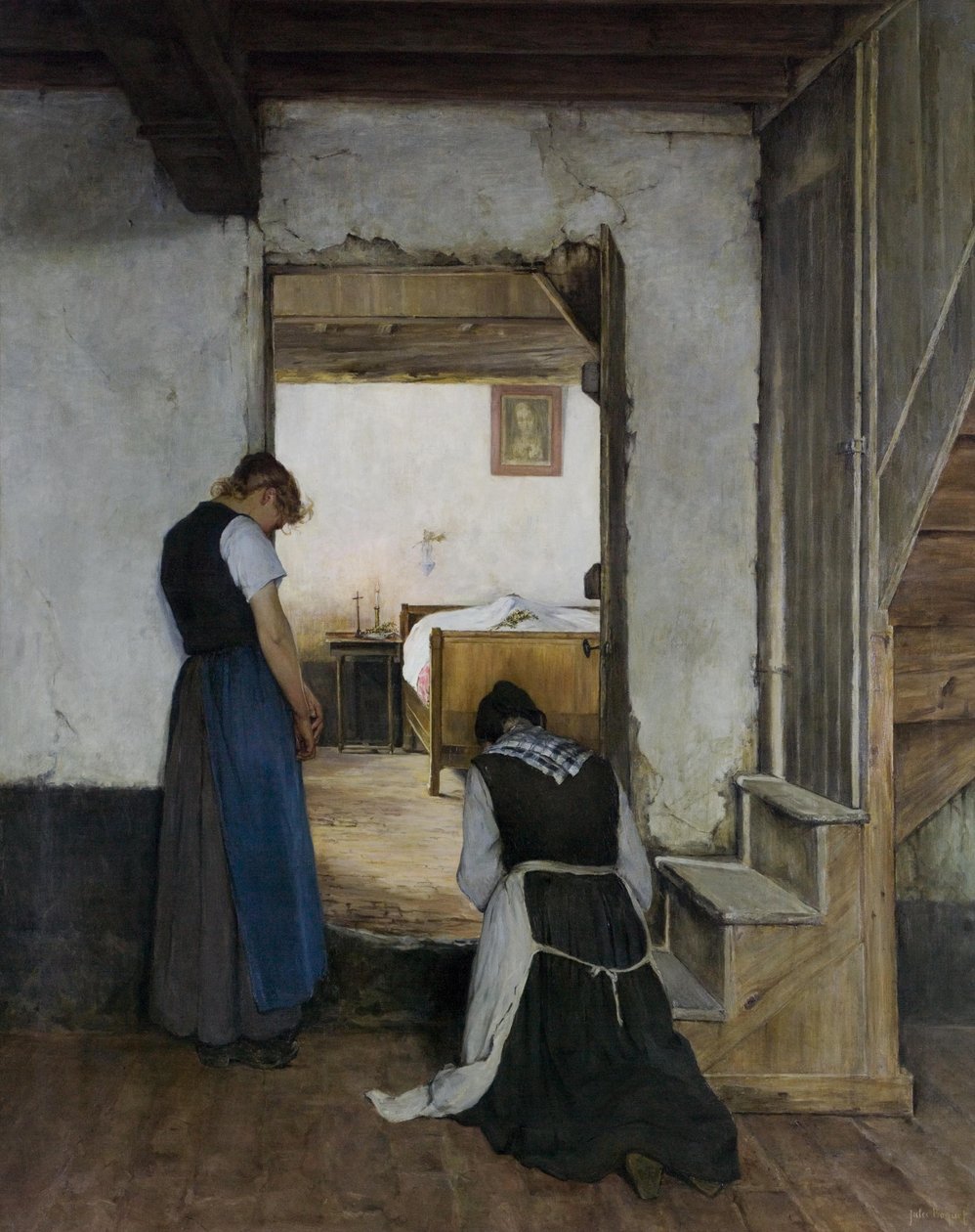 Gyász alkotó: Jules Charles Boquet
