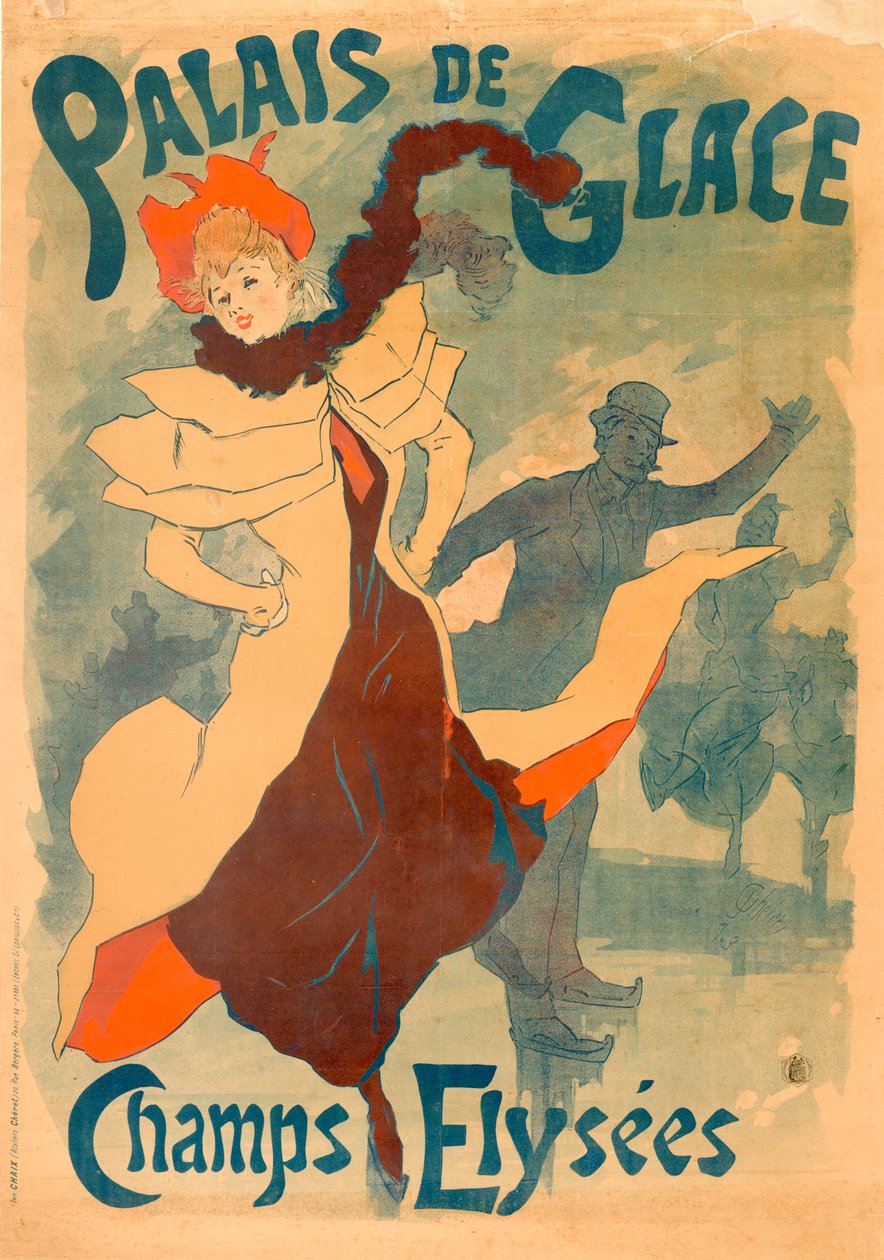 Jégpálya alkotó: Jules Cheret