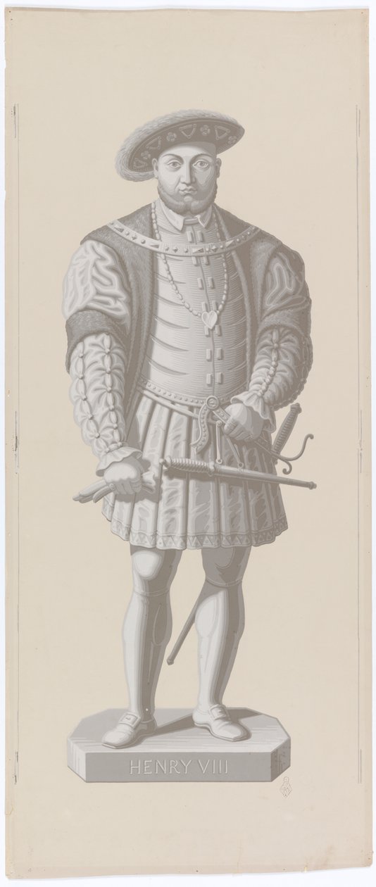 Henrik VIII alkotó: Jules Desfossé