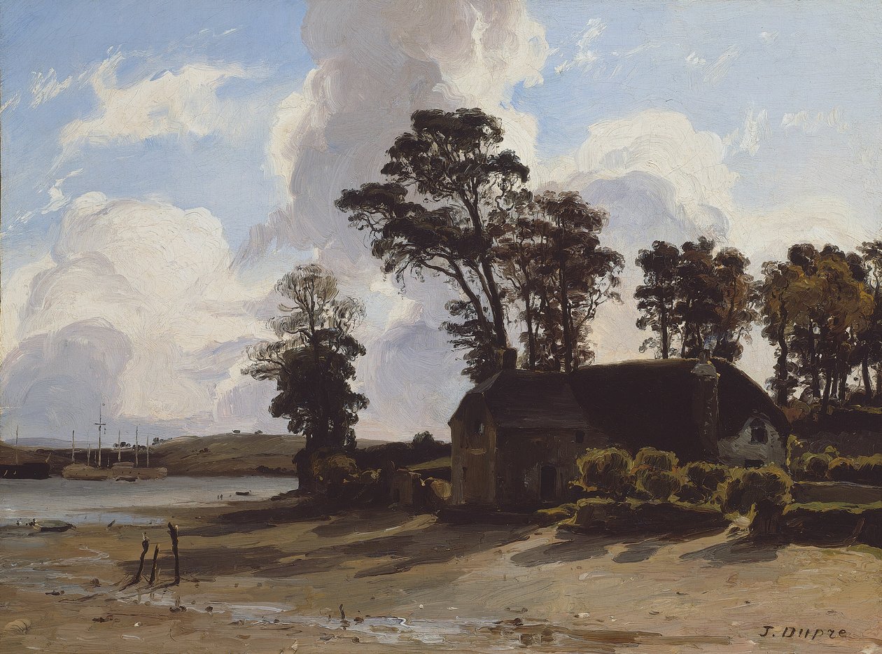 Torkolati farm, 183035. alkotó: Jules Dupré