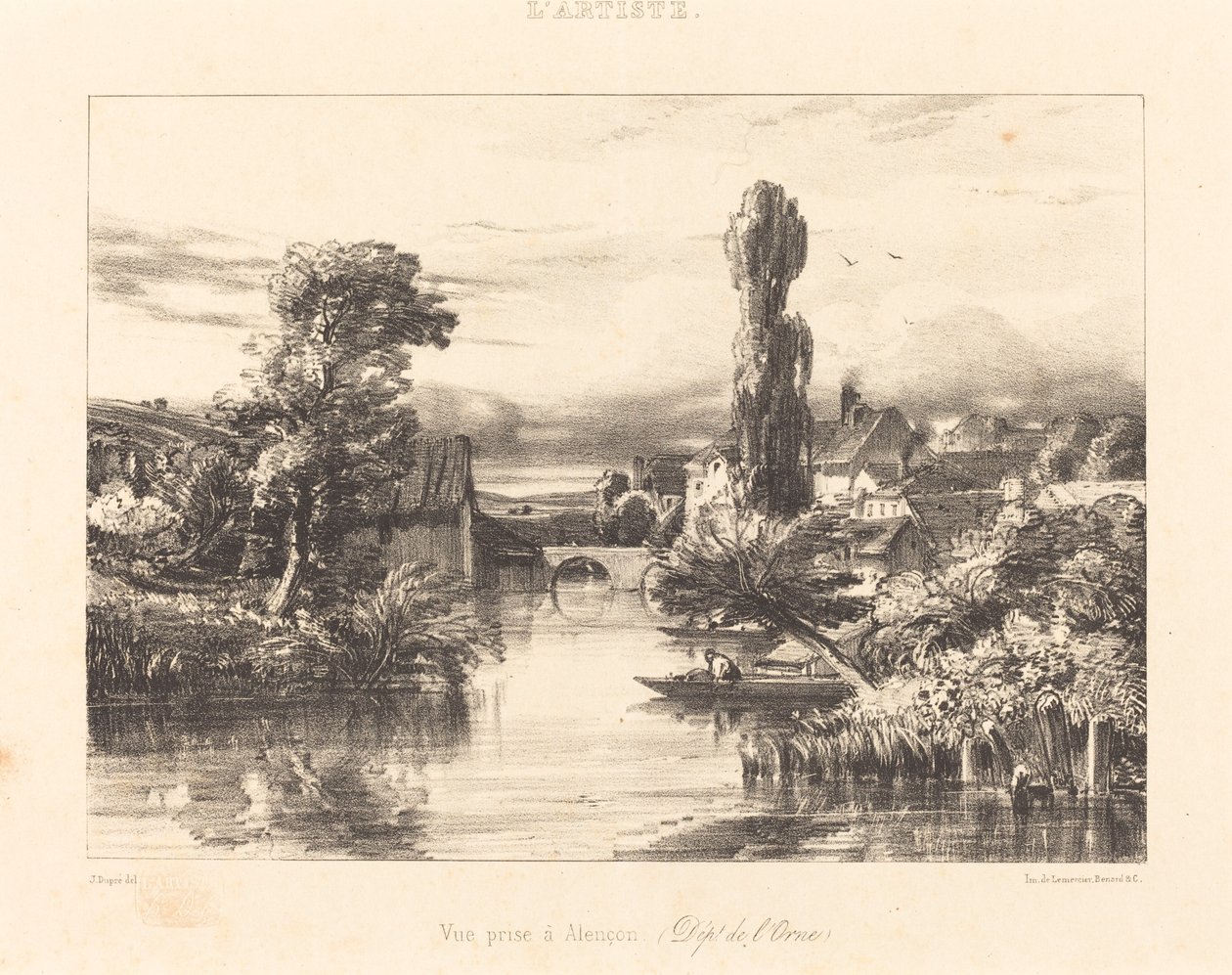 Nézd meg Alençonban alkotó: Jules Dupré