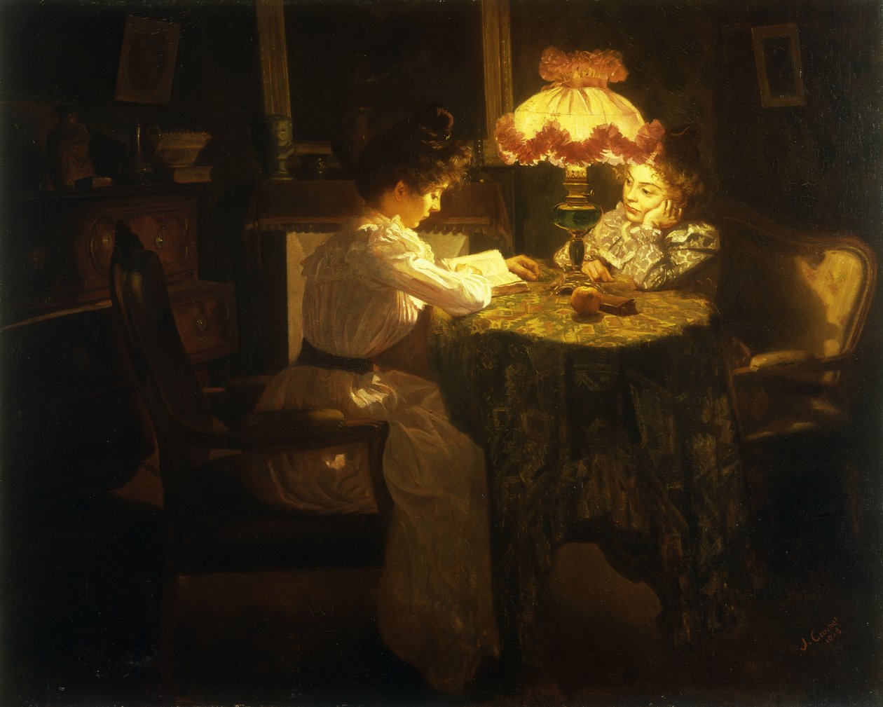 Lámpafény alkotó: Jules Emile Crochet