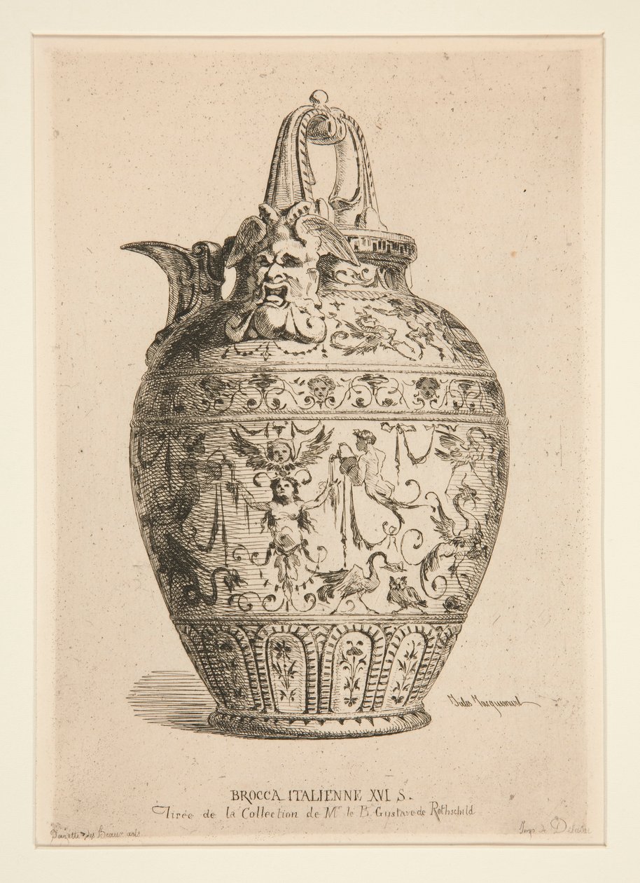 Olasz Brocca XVI S. alkotó: Jules Ferdinand Jacquemart