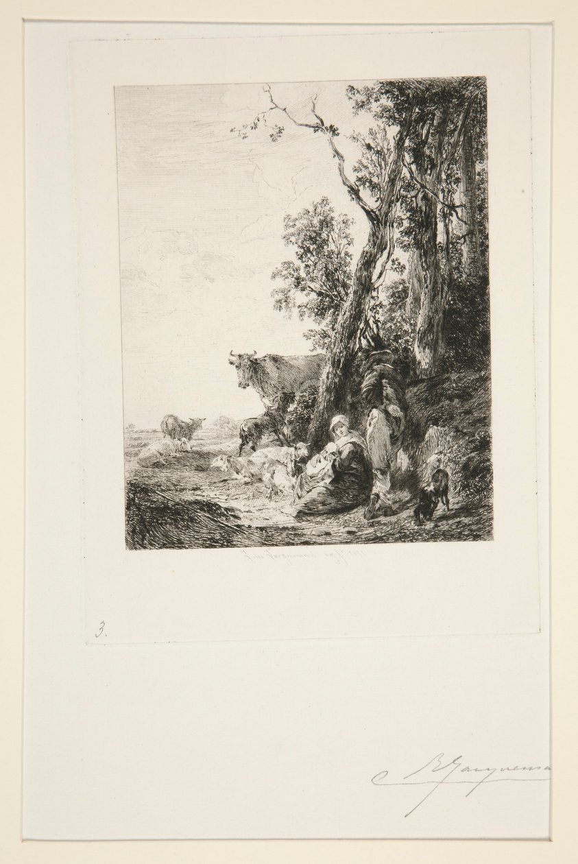 Pihenés alkotó: Jules Ferdinand Jacquemart