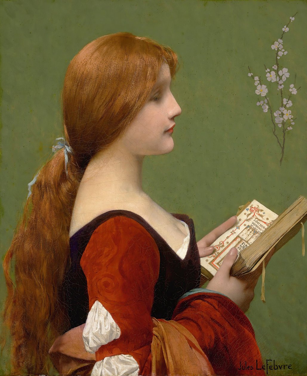 Vöröshajú Joan. alkotó: Jules Joseph Lefebvre