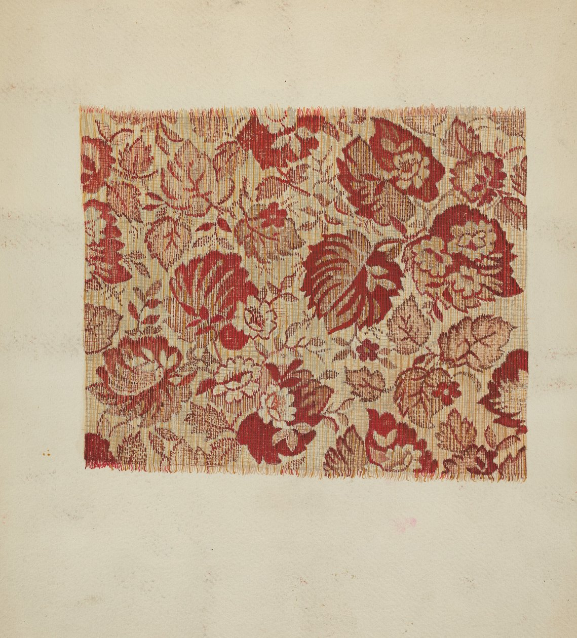 Ingrain Carpet, c. 1936. alkotó: Jules Lefevere