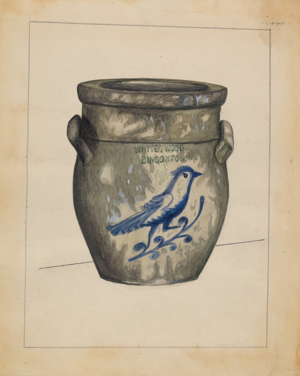 Jar, c. 1936. alkotó: Jules Lefevere