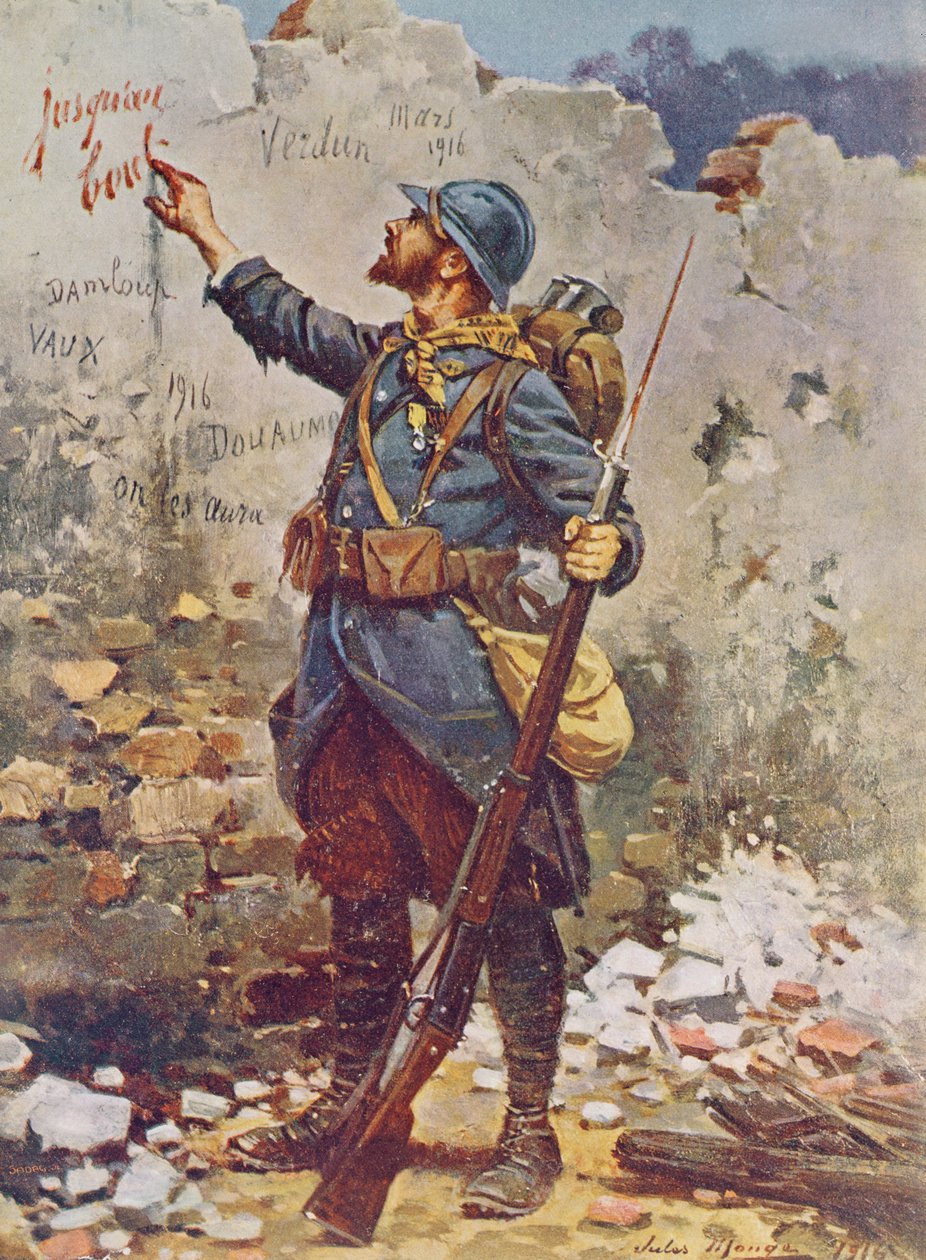 A végéig, 1916 alkotó: Jules Monge