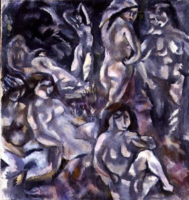 Nyolc nő meztelenül alkotó: Jules Pascin