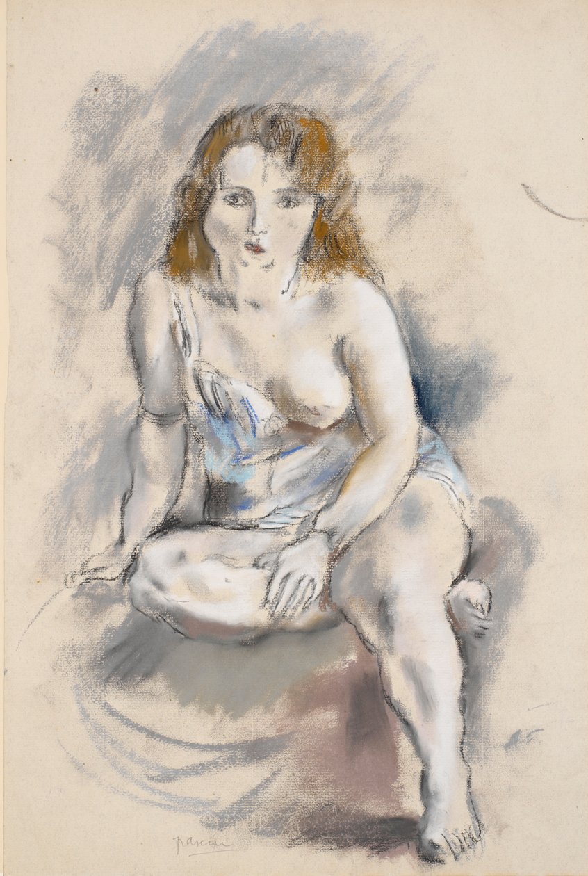 Meztelen alkotó: Jules Pascin
