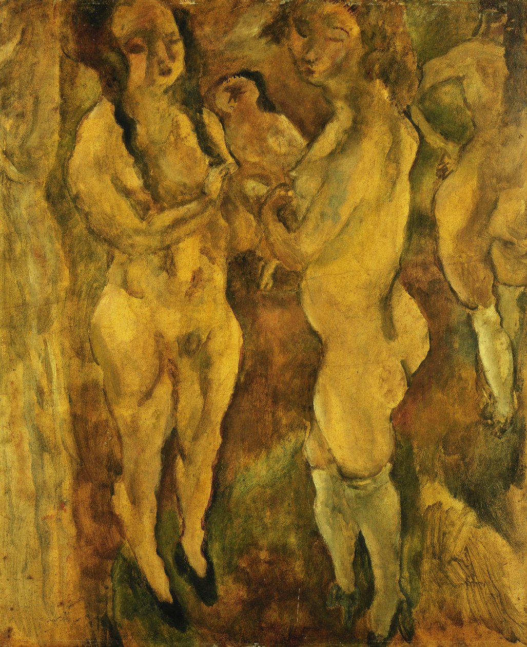 Meztelen nők; Meztelen nők, 1921-1923 alkotó: Jules Pascin