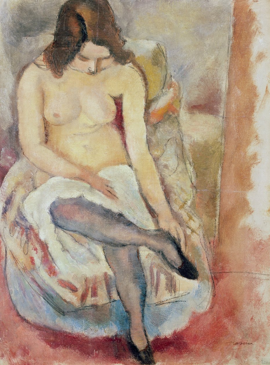 Ülő Nő alkotó: Jules Pascin