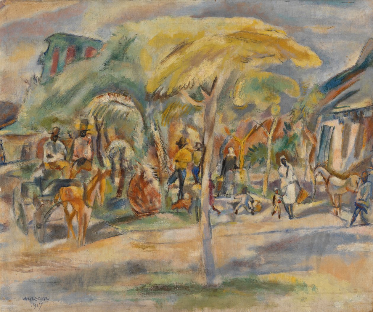 Déli táj alkotó: Jules Pascin