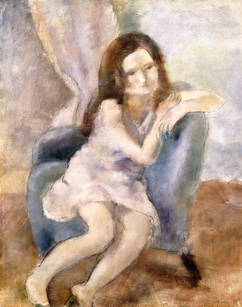 Ülő asszony, 1925-26 alkotó: Jules Pascin