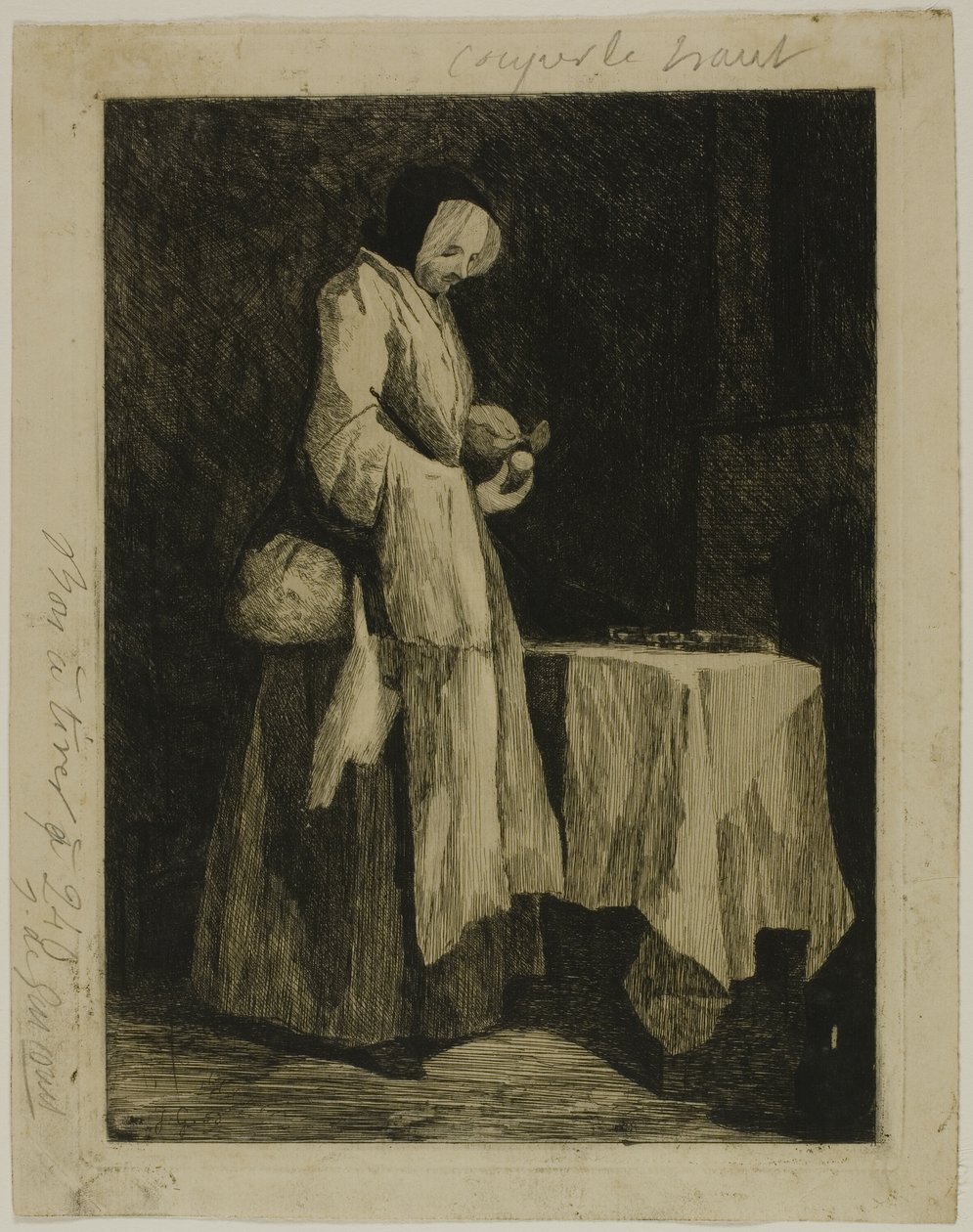 Étkezés egy lábadozónak alkotó: Jules de Goncourt