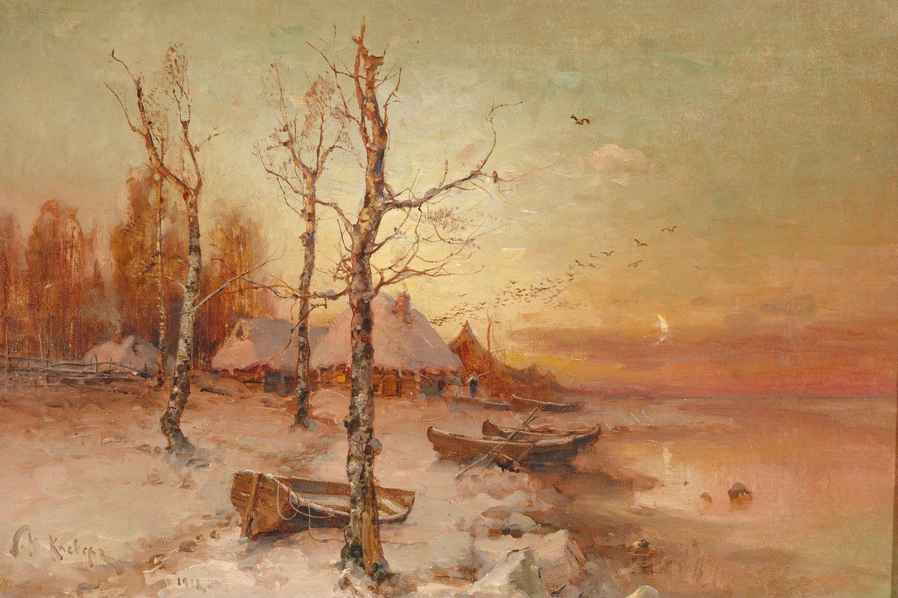 Táj, 1912 alkotó: Juli Julievich Klever