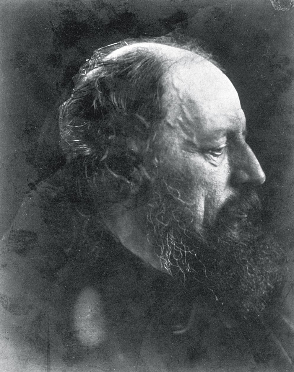 Alfred, Lord Tennyson, 1868 körül (albumin nyomat) alkotó: Julia Margaret Cameron