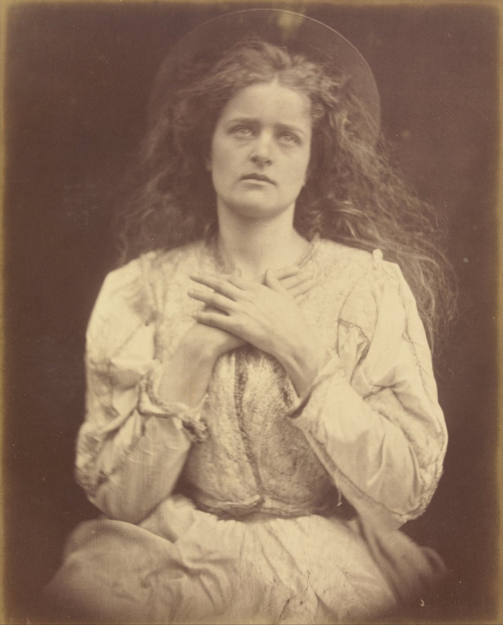 Az áldott zene így ment a lelkemnek ... alkotó: Julia Margaret Cameron