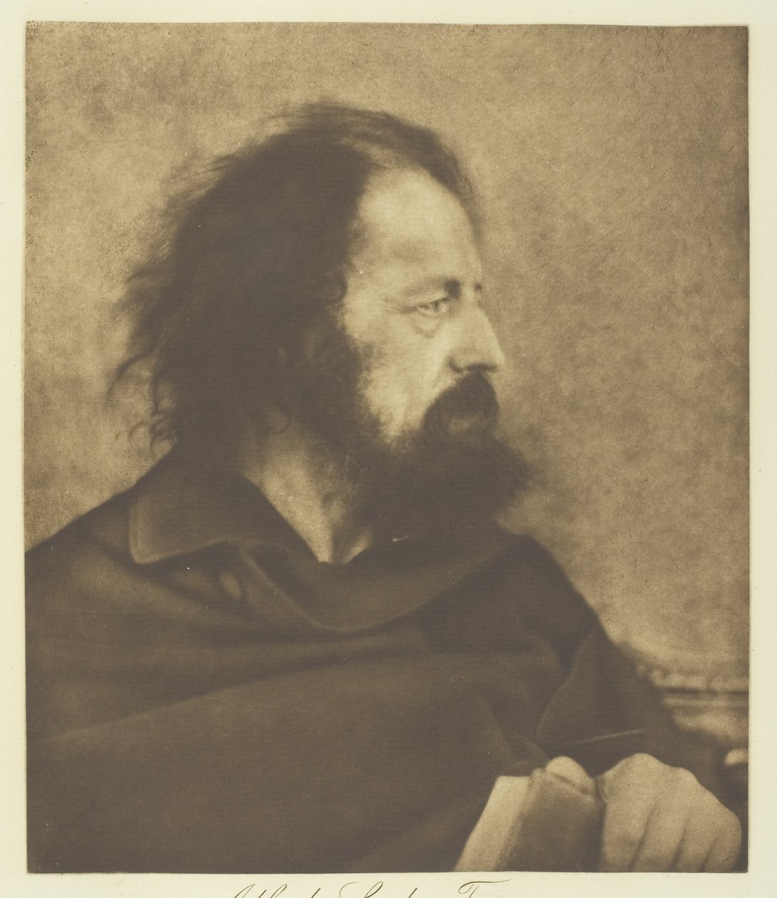 Alfred, Lord Tennyson (Dirty Monk) alkotó: Julia Margaret Cameron