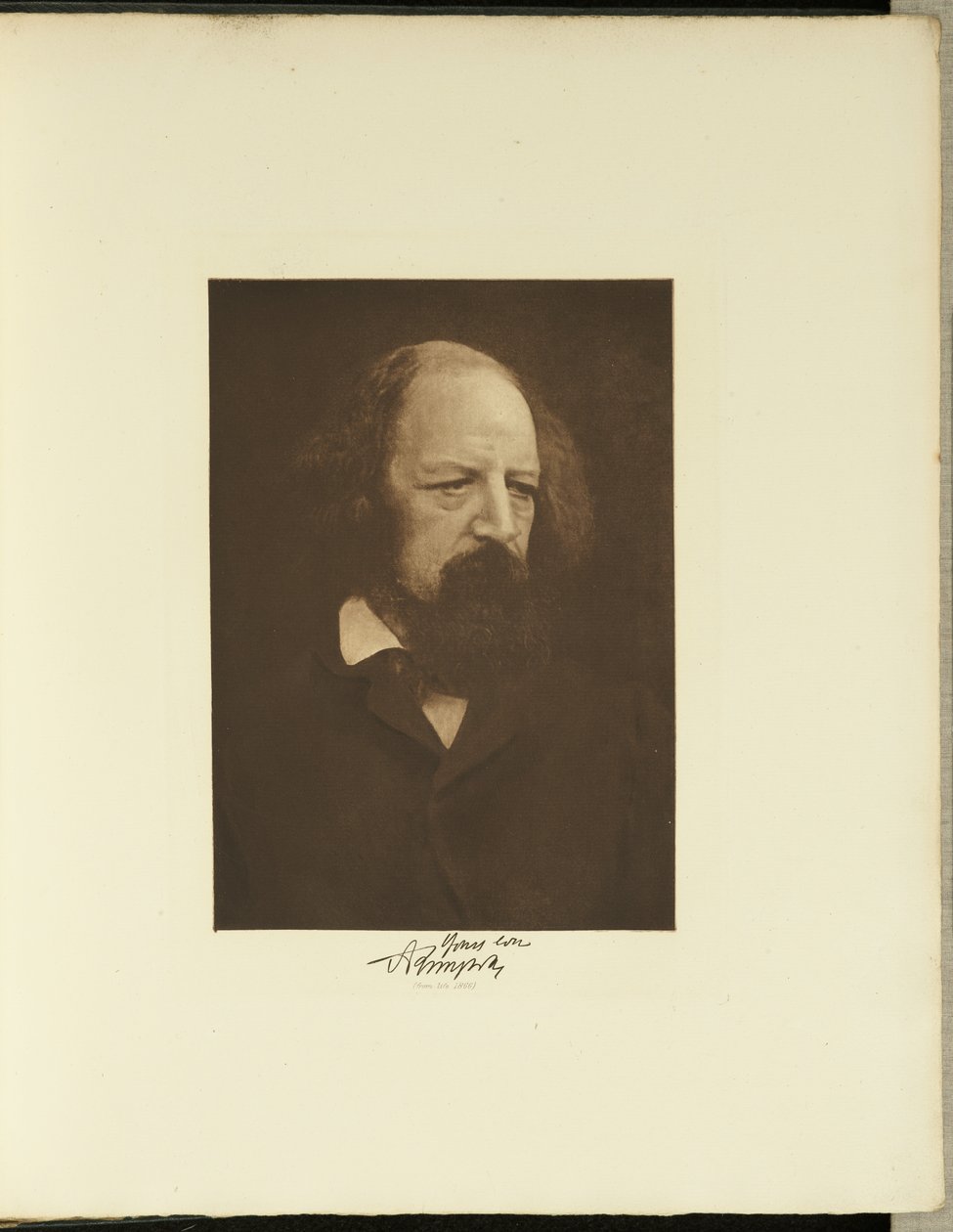 Alfred, Lord Tennyson, 1866 alkotó: Julia Margaret Cameron