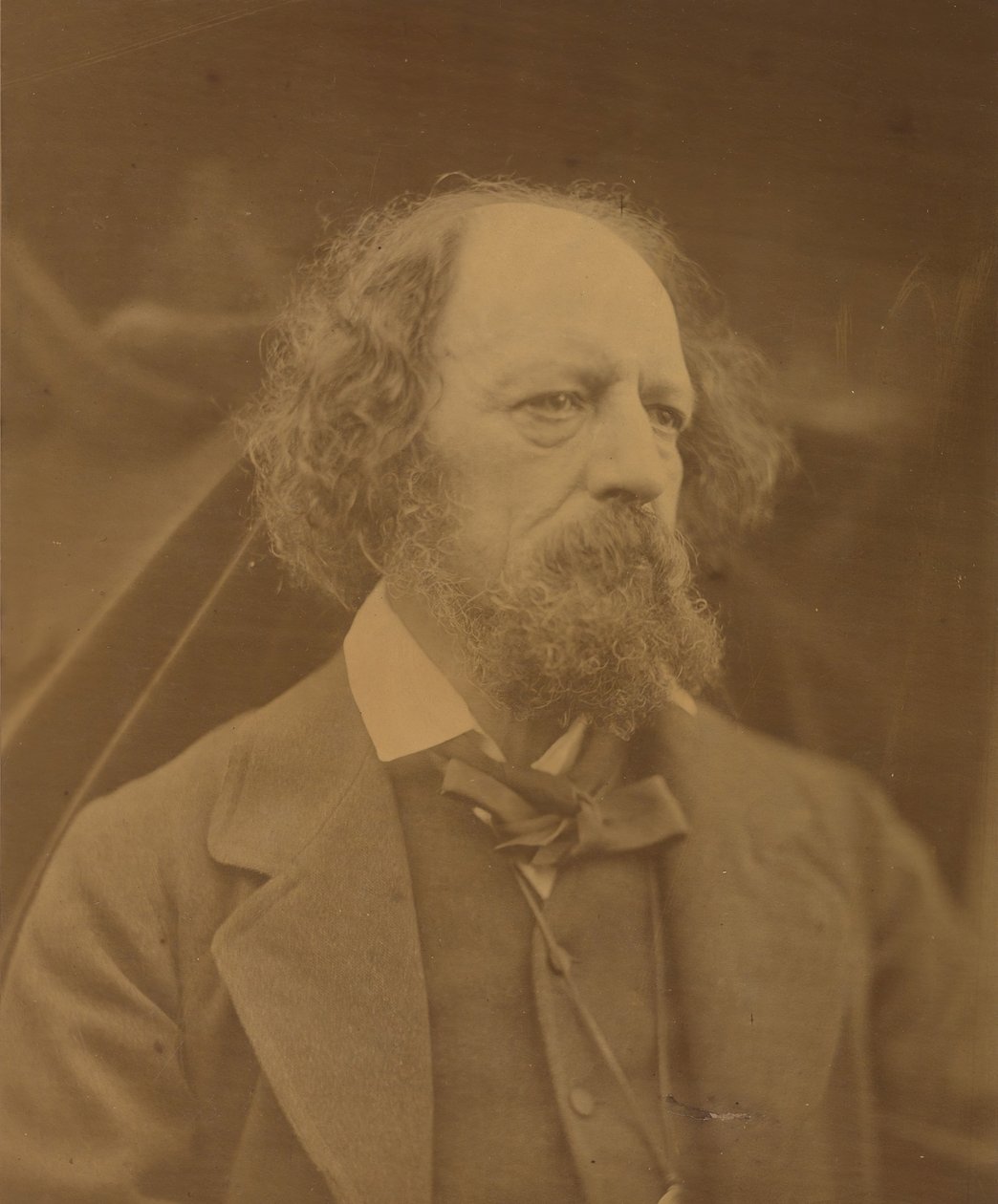 Alfred, Lord Tennyson, kb. 1865. alkotó: Julia Margaret Cameron