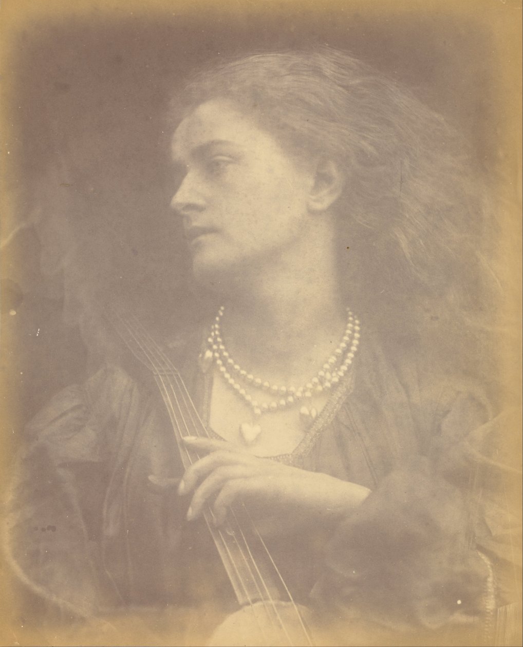 "És Enid Sang" alkotó: Julia Margaret Cameron