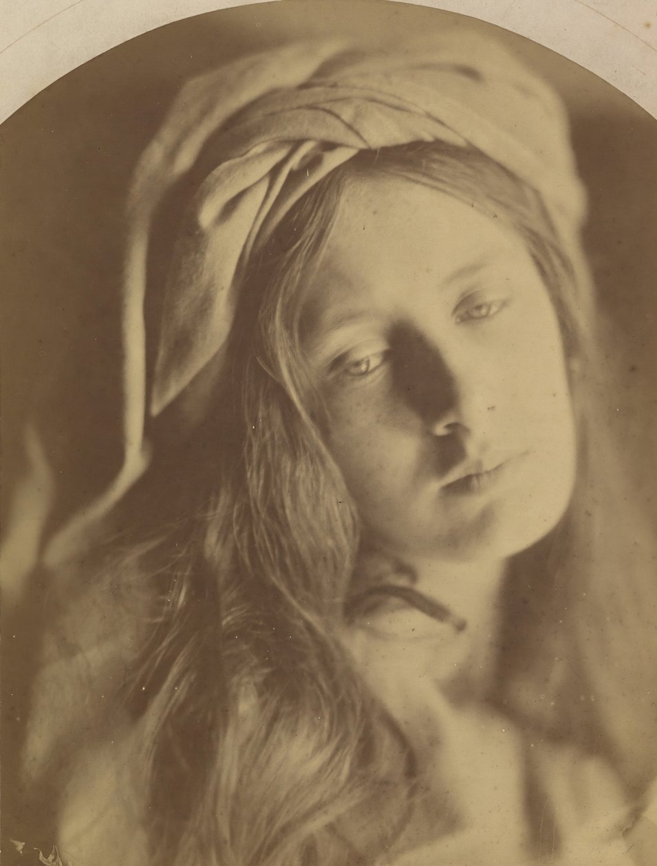 Beatrice, 1866. alkotó: Julia Margaret Cameron